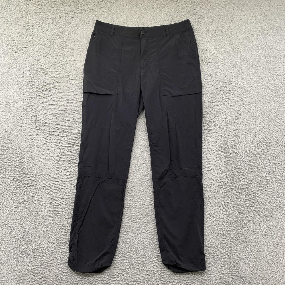 REI Trailmade Pants Womens 8 Black Hiking Trail Stretch Lightweight Cargo